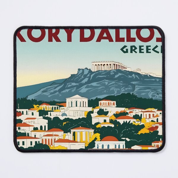 Item preview, Korydallos Attica Greece Vintage Travel Retro Tourism designed and sold by TravelersGems.
