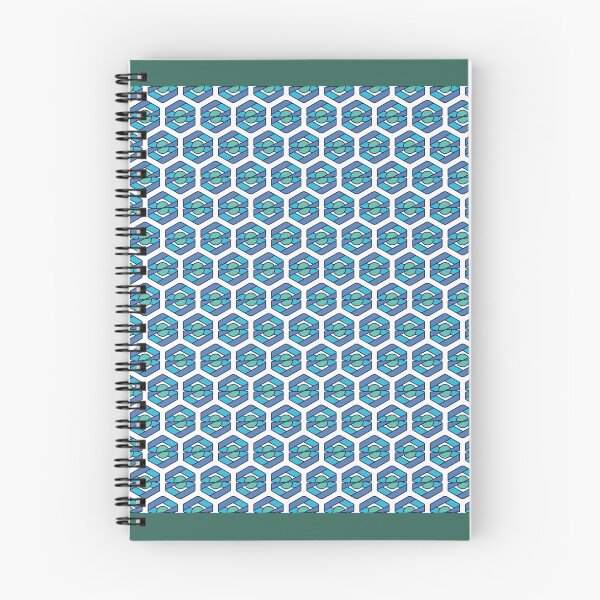 Item preview, Pattern 017: Paradox Loop Hex S BU designed and sold by palmprints.