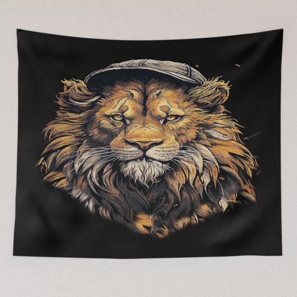 Item preview, Majestic Lion Head designed and sold by Unique010.