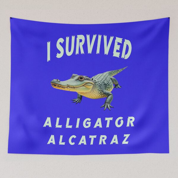 Item preview, I SURVIVED  ALLIGATOR ALCATRAZ 3 designed and sold by DigitalandPhoto.
