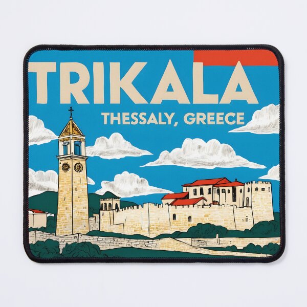 Item preview, Trikala Thessaly Greece Vintage Travel Retro Tourism 2 designed and sold by TravelersGems.