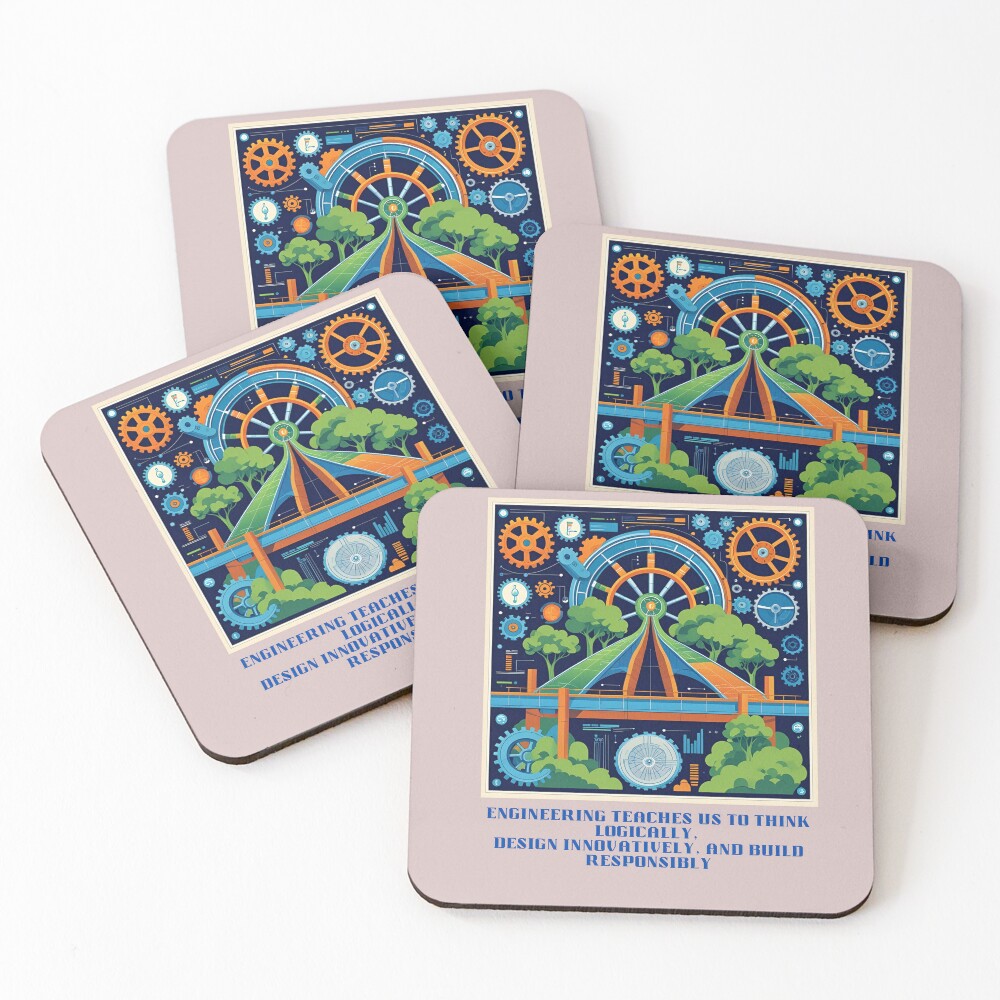 Item preview, Coasters (Set of 4) designed and sold by Design1988.
