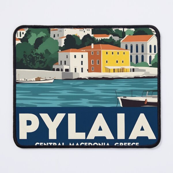 Item preview, Pylaia Central Macedonia Greece Vintage Travel Retro Tourism 2 designed and sold by TravelersGems.