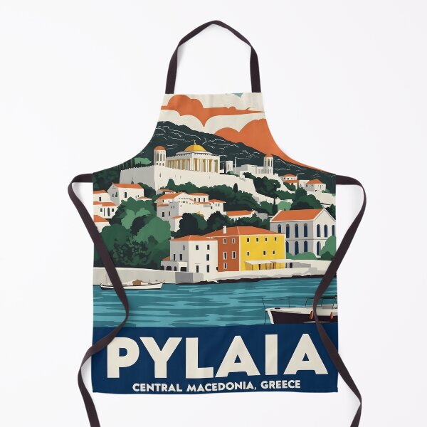 Item preview, Pylaia Central Macedonia Greece Vintage Travel Retro Tourism 2 designed and sold by TravelersGems.