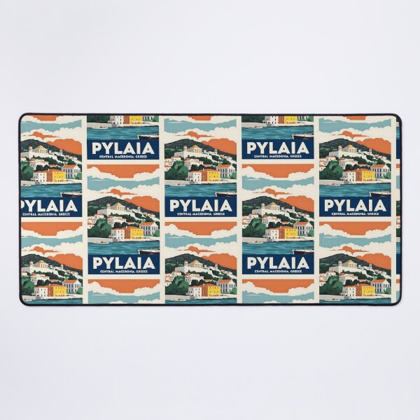 Item preview, Pylaia Central Macedonia Greece Vintage Travel Retro Tourism 2 designed and sold by TravelersGems.