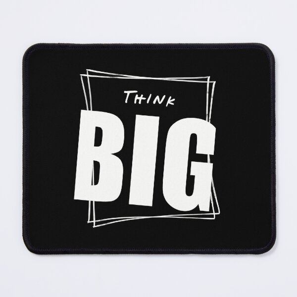 Item preview, Think Big – Bold Motivational Quote for Dreamers and Doers designed and sold by Iras-Art-Corner.