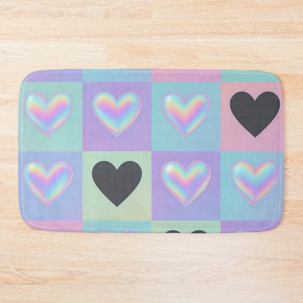 Item preview, Holographic and Dark Hearts Pattern designed and sold by Owcomm.