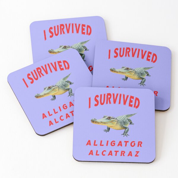 Item preview, I SURVIVED  ALLIGATOR ALCATRAZ 4 designed and sold by DigitalandPhoto.
