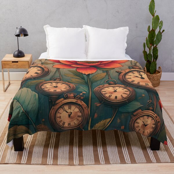 Item preview, "Blooming Timekeepers – Steampunk Floral Awakening" designed and sold by coolcomonshirts.