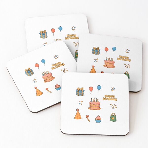 Item preview, Happy Birthday Decorations Pack Set designed and sold by wonderxwander.