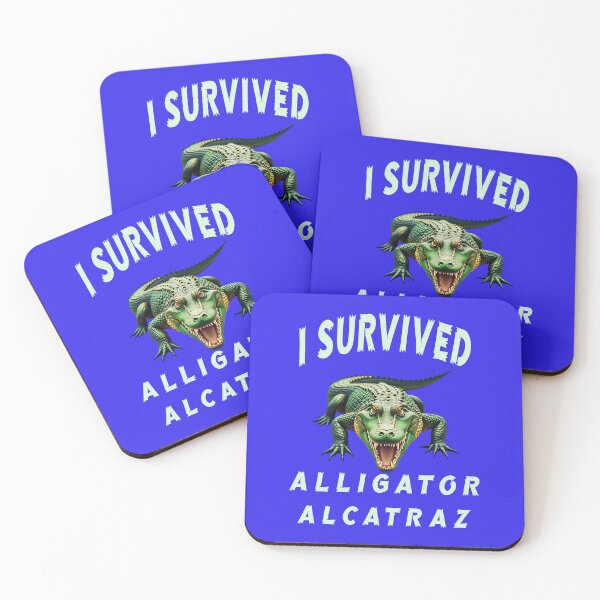 Item preview, I SURVIVED ALLIGATOR ALCATRAZ 5 designed and sold by DigitalandPhoto.