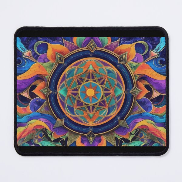 Item preview, Spiritual mandala design designed and sold by Unique Universe Art .