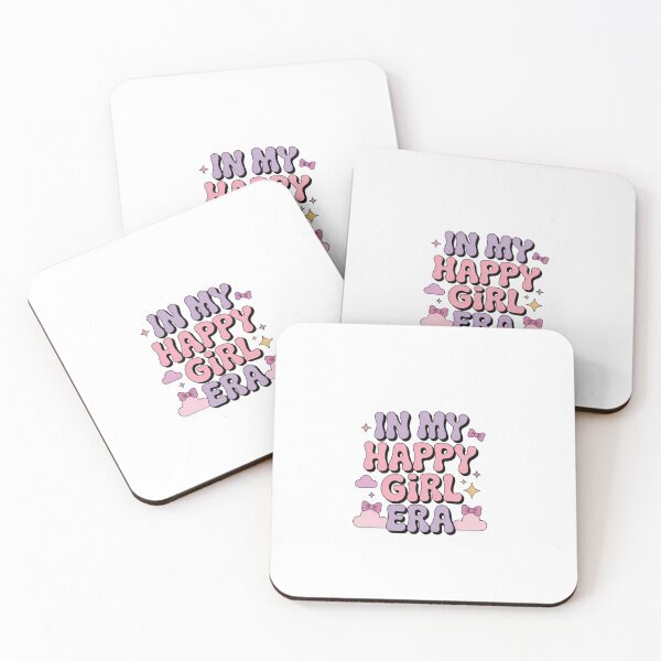 Item preview, "In my happy girl era" qoute design  designed and sold by flutterfinds.