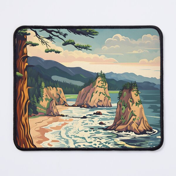Item preview, Oregon Coast Art designed and sold by BadGifts.