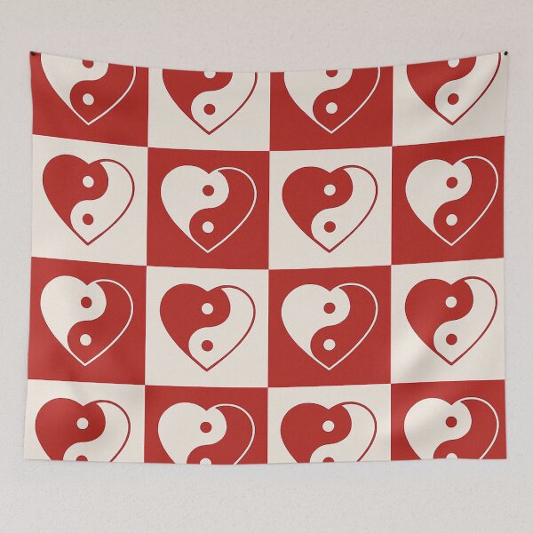 Item preview, Yin Yang Heart Balance designed and sold by Owcomm.