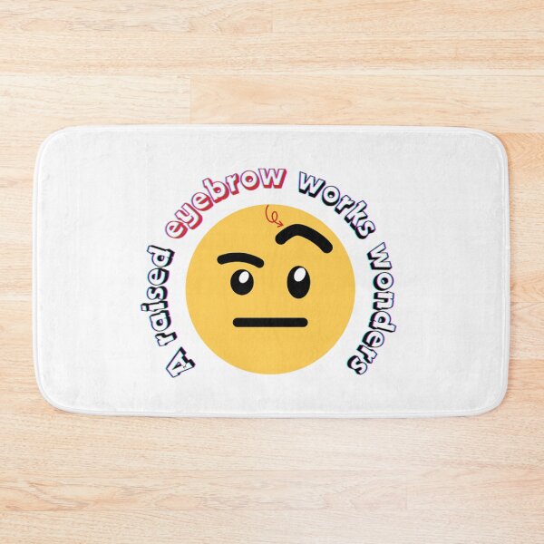 Item preview, Eyebrow Sass: A Raised Eyebrow Works Wonders designed and sold by Leap Shop.