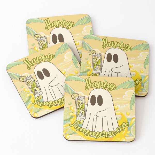 Item preview, Happy Summerween Spirit with Cocktail Caipirinha designed and sold by toycruisers_merch-butze.