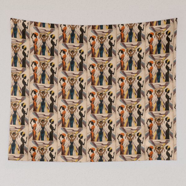 Item preview, Vintage, Silhouettes - Trio Of Ladies  designed and sold by CanvasCarousel.