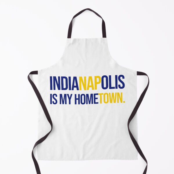 Item preview, Indianapolis is My Hometown (Blue text) designed and sold by Kipepeo Design Ltd..