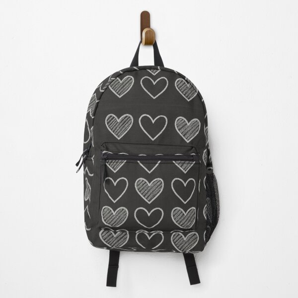 Item preview, Chalkboard Heart Pattern designed and sold by Owcomm.