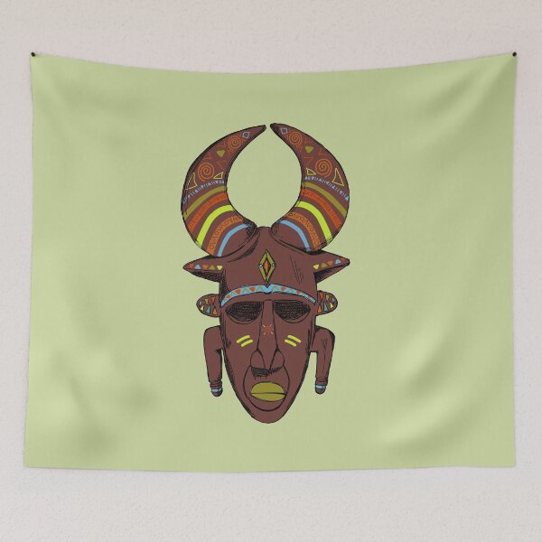 Item preview, Tribal Spirit Mask designed and sold by Way-Of-Art.