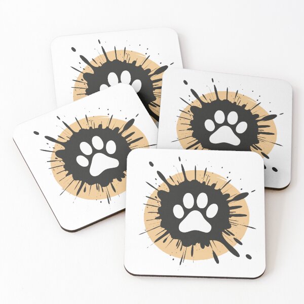 Item preview, Minimal Dog Paw Print - Dog Lover designed and sold by The Real Life Symphony.
