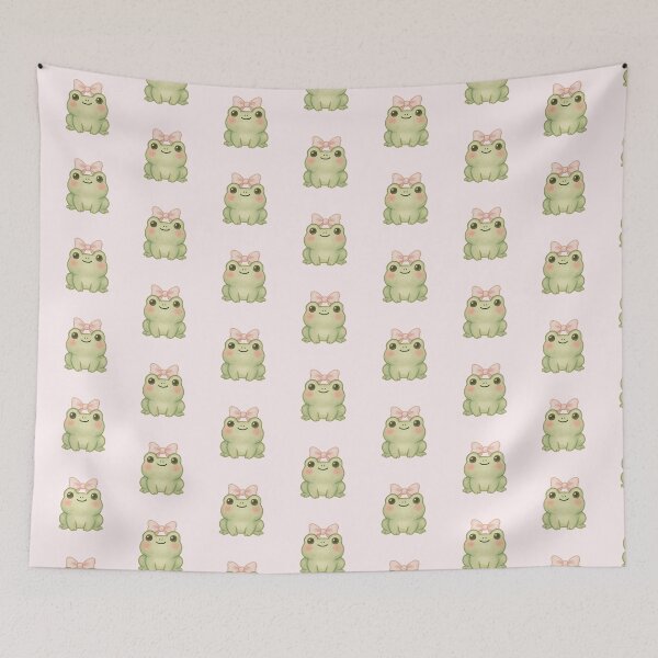 Item preview, coquette frog designed and sold by art-by-mel.