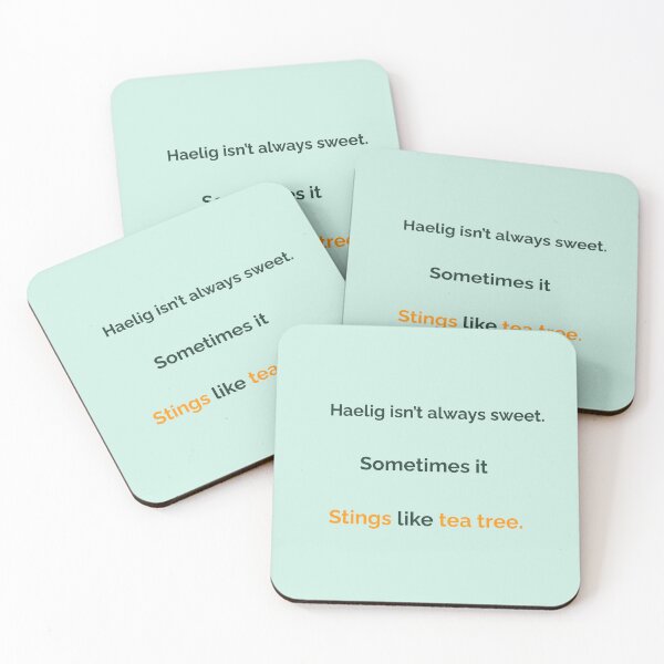 Item preview, Healing Stings Like Tea Tree – Deep Self-care Quote | KW Series 123 designed and sold by KWkindwaves.