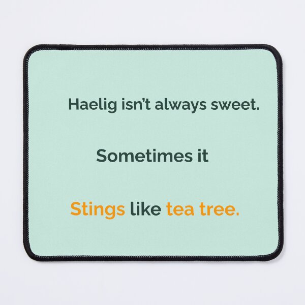 Item preview, Healing Stings Like Tea Tree – Deep Self-care Quote | KW Series 123 designed and sold by KWkindwaves.