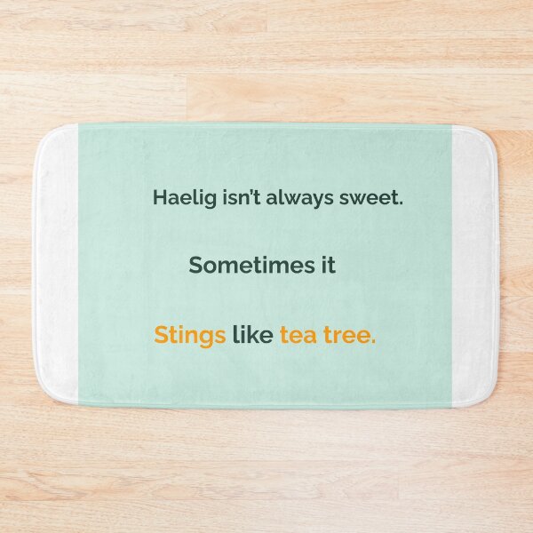 Item preview, Healing Stings Like Tea Tree – Deep Self-care Quote | KW Series 123 designed and sold by KWkindwaves.