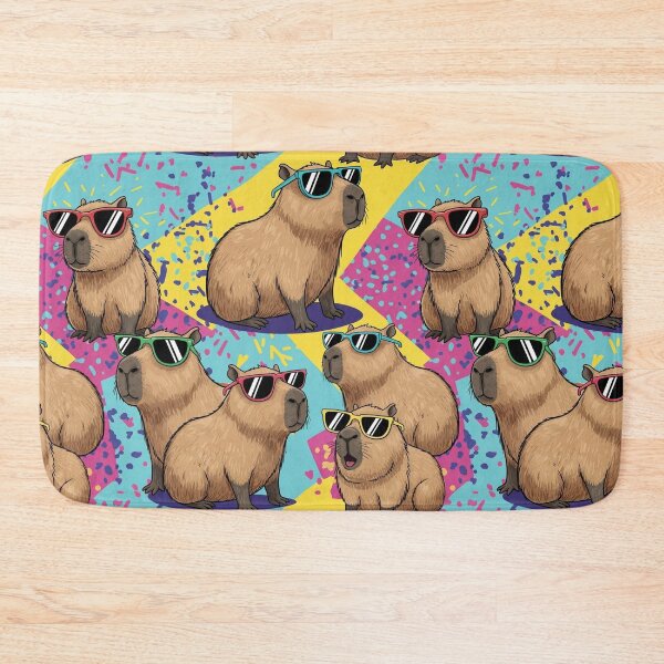 Item preview, Capybara Confetti Fiesta Background designed and sold by MythicPrompts.