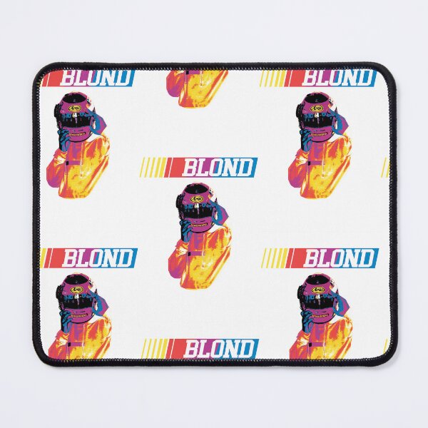 Item preview, Blond Racing Helmet Pop Art – Frank Ocean Inspired Retro Motorsport Design designed and sold by weirdfishes123.
