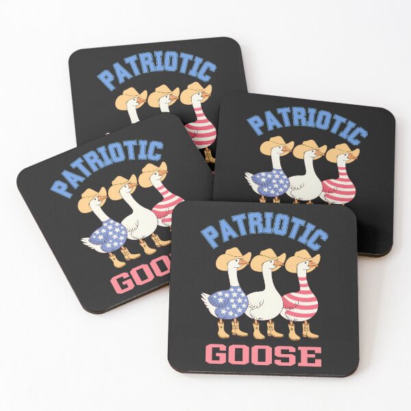 Item preview, Funny Patriotic goose  Ametican pride  designed and sold by erozzz.