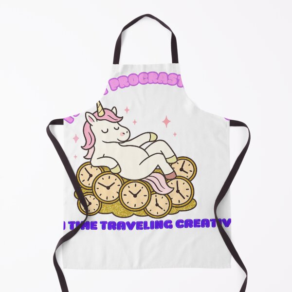 Item preview, I’m Not Procrastinating, I’m Time Traveling Creatively Unicorn designed and sold by DataUnicorn.