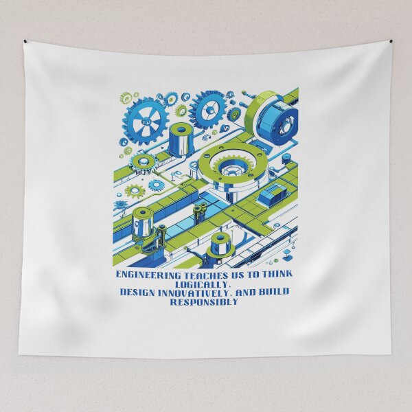Item preview, Engineering: Logic, Innovation, Responsibility designed and sold by Design1988.