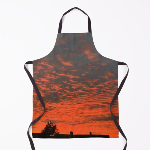 Item preview, Orange sunset in the cloudy sky designed and sold by Abaj.