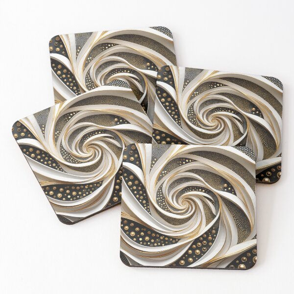 Item preview, Colorful Abstract Fibonacci Art 14 designed and sold by Vicky Brago-Mitchell®.