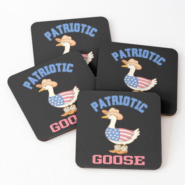 Item preview, Patriotic goose American flag summer designed and sold by erozzz.