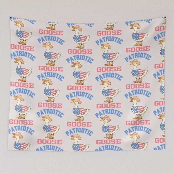 Item preview, Patriotic goose American flag summer designed and sold by erozzz.