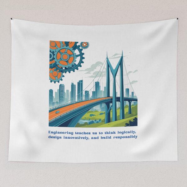 Item preview, Engineering: Logic, Innovation, Responsibility designed and sold by Design1988.