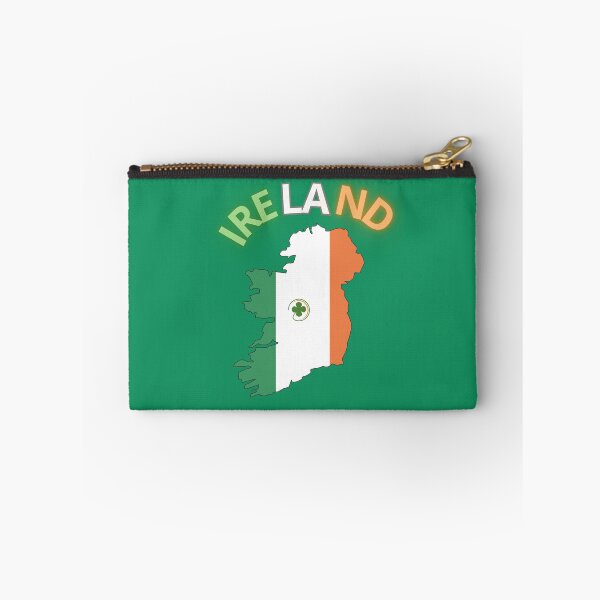 Item preview, ireland map flag designed and sold by GlobalPrintArt.