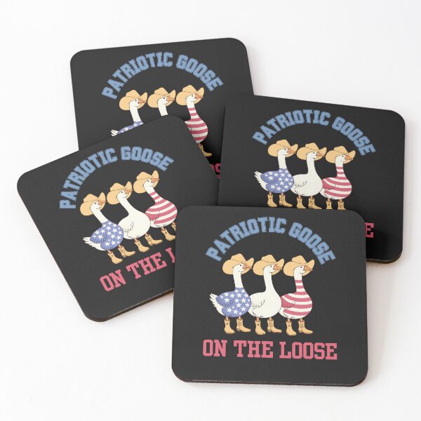 Item preview, Funny patriotic goose on the loose  designed and sold by erozzz.