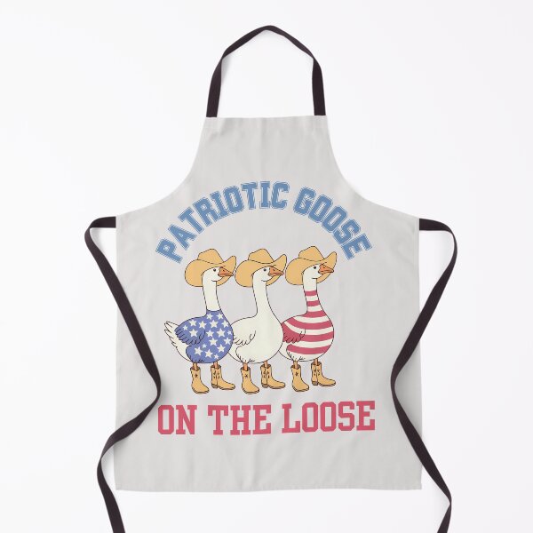 Item preview, Funny patriotic goose on the loose  designed and sold by erozzz.