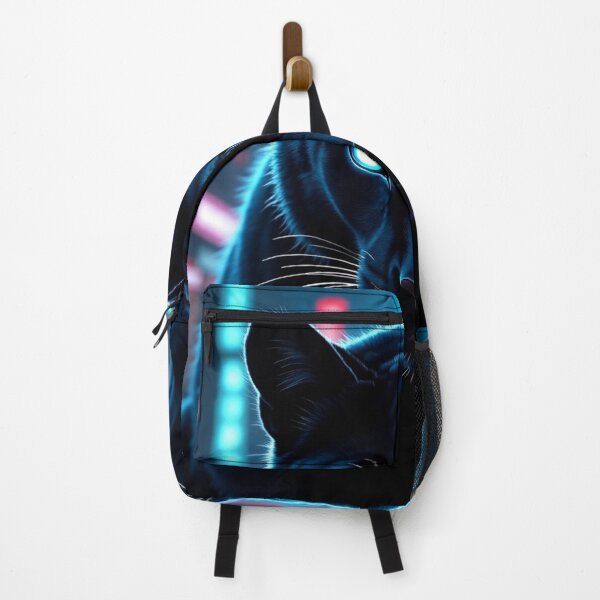 Item preview, Cyberpunk Panther – Neon Glitch Streetwear Design designed and sold by MOTAS Graphics .