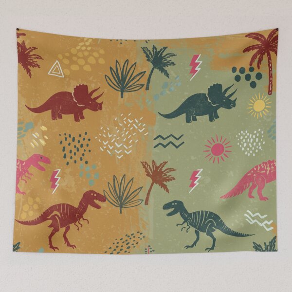 Item preview, Funny Prehistoric Abstract Dinosaurs designed and sold by JonelleTshirts.