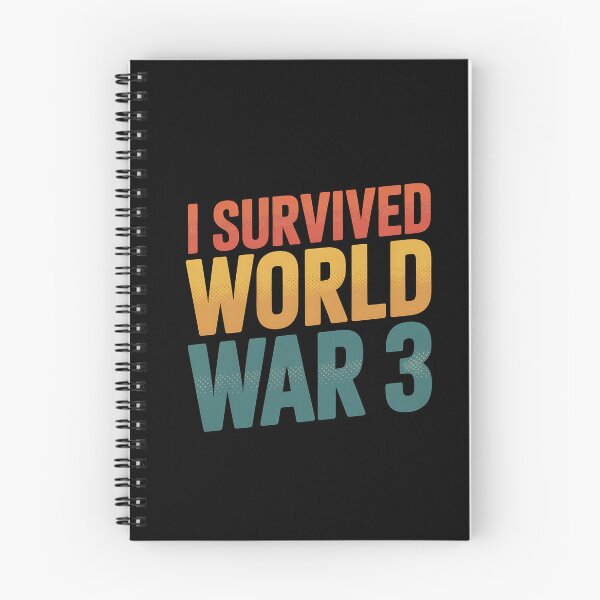 Item preview, Copy of Copy of Copy of I Survived WORLD WAR 3 designed and sold by Mr-wow.