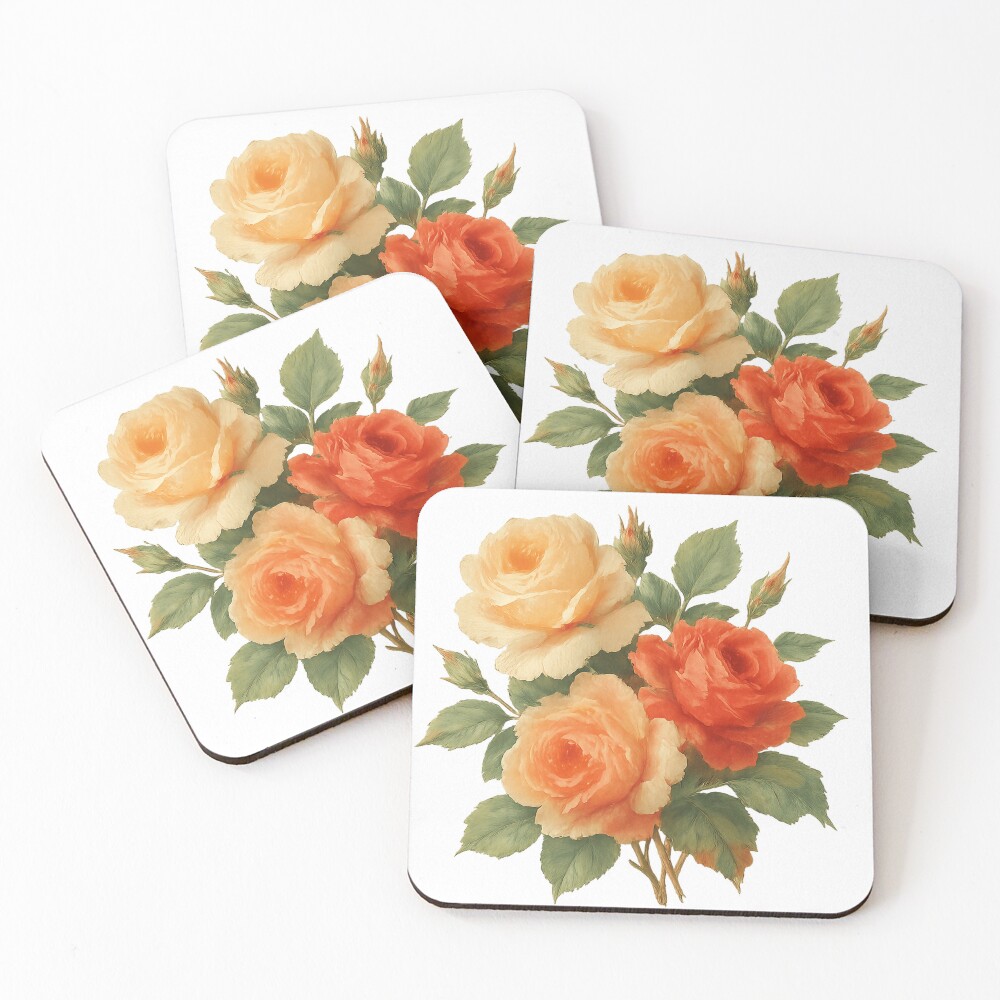 Item preview, Coasters (Set of 4) designed and sold by LevelUpLab.