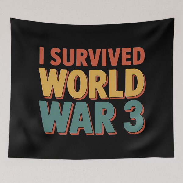 Item preview, I Survived WORLD WAR 3 designed and sold by Mr-wow.