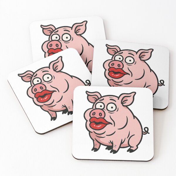 Item preview, Lipstick On A Pig designed and sold by acupofcoffy.