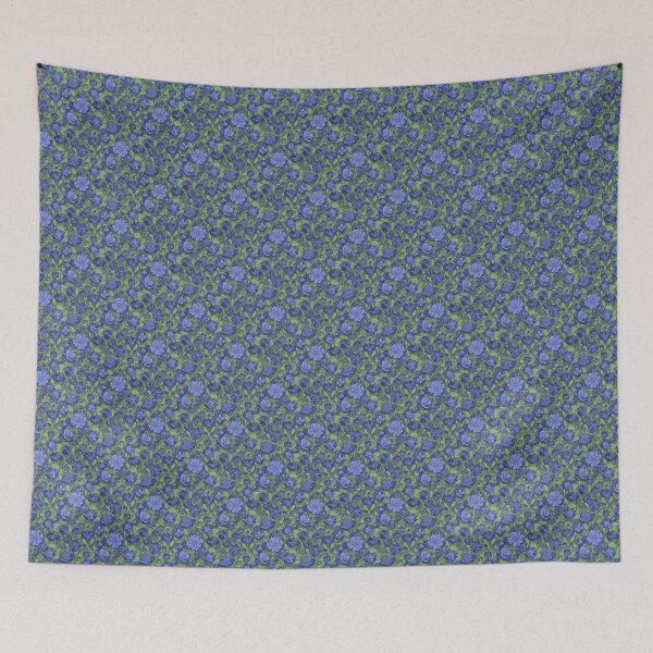 Item preview, Blue Indigos designed and sold by LunaJuneArt.